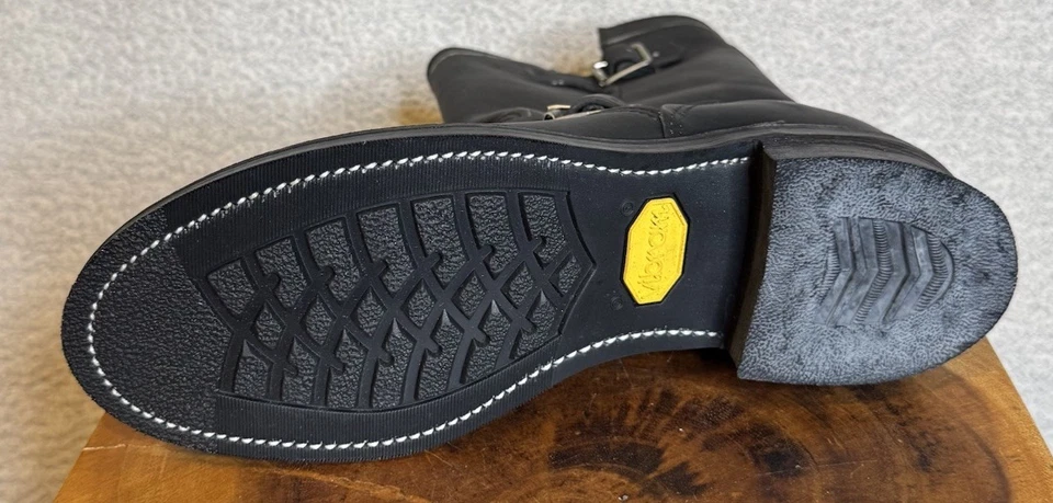 Antiga Bota Chippewa Indian 7" Engineer 27965L Feminina Tamanho 9M Bota Esquerda Uma Bota - Imagem 4 de 4