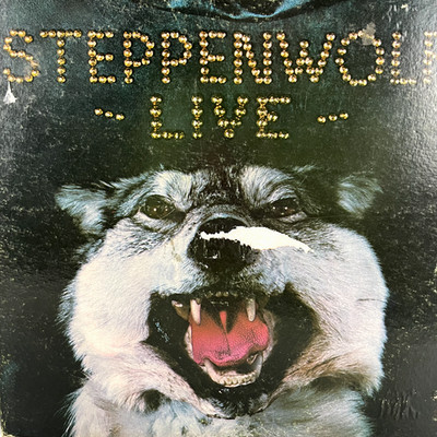 Steppenwolf - Live 12'' LP Record 1970 Dunhill Rock 33 RPM