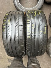 2X 235-55-18 Continental ContiSportContact5 SUV ContiSeal, 5.8MM, DOT: 2016-2019