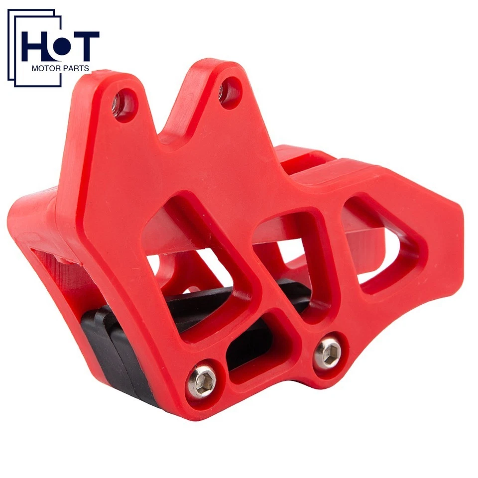 RED Chain Guard Guide Protector For Honda CRF230F CRF250F CRF150F CRF 2003-2019 - Imagem 2 de 4