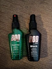 EMPTY Bod Man 1.8oz Body Spray Bottles (2) Fresh Guy + Black — Craft / Refill