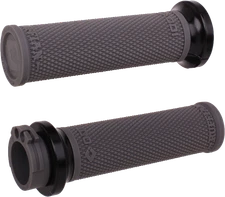 ODI HARLEY DAVIDSON 84+ CABLE 1" HANDLEBAR RUFFIAN LOCK ON GRIPS GRAPHITE/BLACK