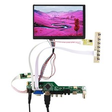 H/D VGA AV USB RF Board and 7 Inch 1280x800 400nit IPS LVDS Interface LCD Screen