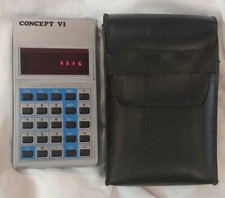 VTG Electronic Calculator Concept 24 Japan Made 1970's VTG..WORKS