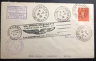 1926 Marseille France Early Aviation First Flight Cover FFC to Alger Algeria