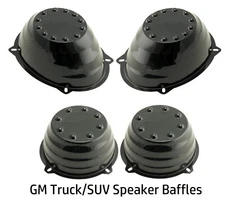 GM Truck/SUV 5-1/4/6-1/2 & 6x 9 Speaker Protector Baffle increase sound quality