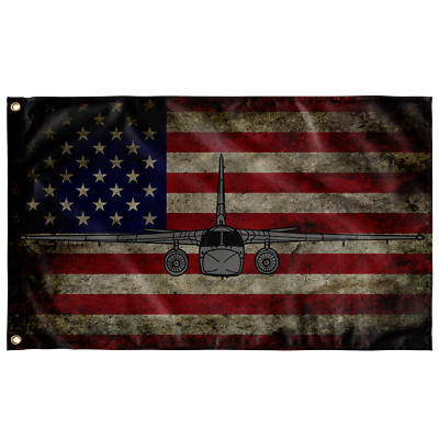 US Navy Lockheed Martin S-3A Viking Aircraft Color Flag