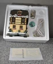 Berta Hummel TINY TREASURES TOY SHOPPE Christmas Village Hawthorne 2003 w/COA