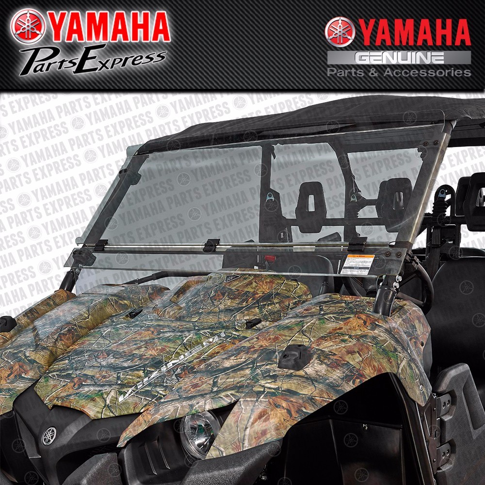 NEW 2014 - 2025 YAMAHA VIKING VI EPS SE OEM FOLDING WINDSHIELD 1XD