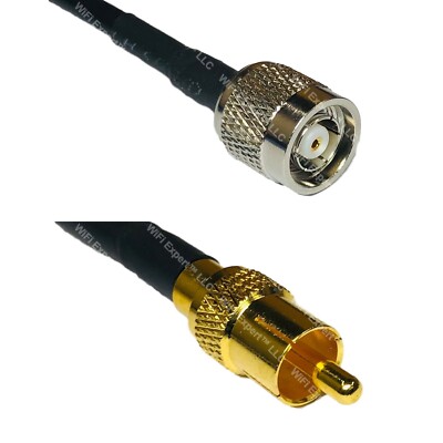 LMR240UF RP-TNC MALE to RCA MALE Coax RF Cable USA-Ship Lot