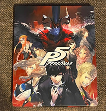 Persona 5 Steel book GEO Limited Japan steelbook w/ Game Disc P5 Persona5 Used