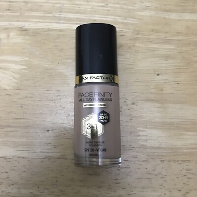 MAX FACTOR Facefinity 3-in-1 Long Lasting Vegan Foundation SPF20 30ml Beige