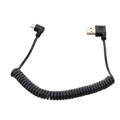 1.5m Practical Spring Micro USB Cable Data Cable Charging Wire Charging