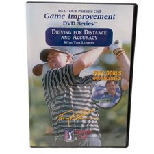 Tom Lehman PGA Tour Game Improvement DVD Driving For Distance and Accuracy 2003