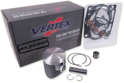 #ad VERTEX COMPLETE TOP END REBUILD KIT PISTON amp; GASKETS C D HUSKY TC50 2017 2024 GBP 84.98