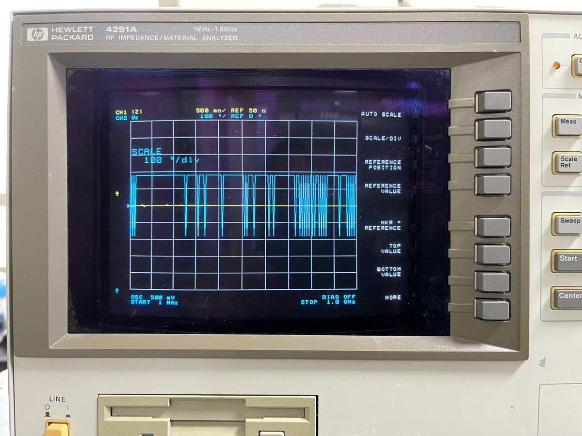 HP Agilent 4291A RF Impedance / Material Analyzer 1MHz to