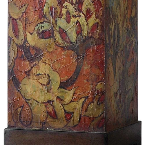 DESIGNER INSPIRED COLORFUL FLORAL PRINT TABLE LAMP  32" UTTERMOST 27678 - Picture 4 of 5