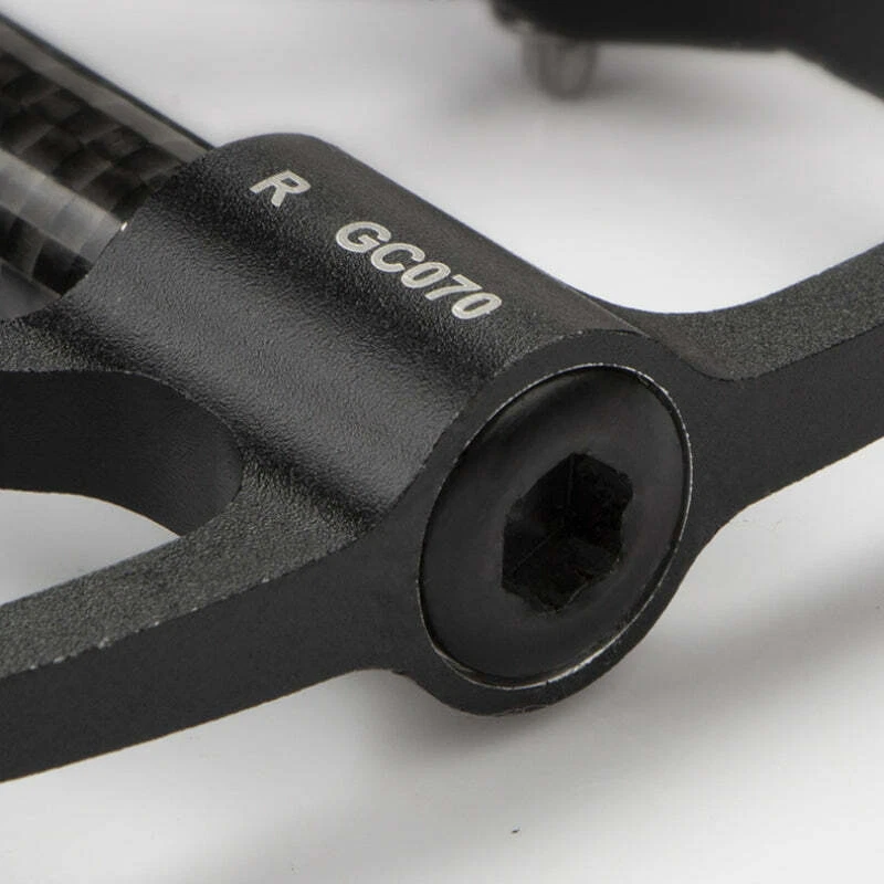 Pedales de bicicleta de fibra de carbono de 3 rodamientos MTB pedales de bicicleta de carretera plataforma plana de 9/16" Foto 4 de 4