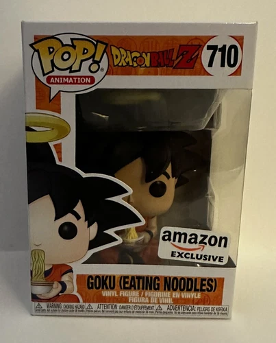 Funko Pop - Dragon Ball Z - Goku (Comer Fideos) 710 - Exclusivo de Amazon