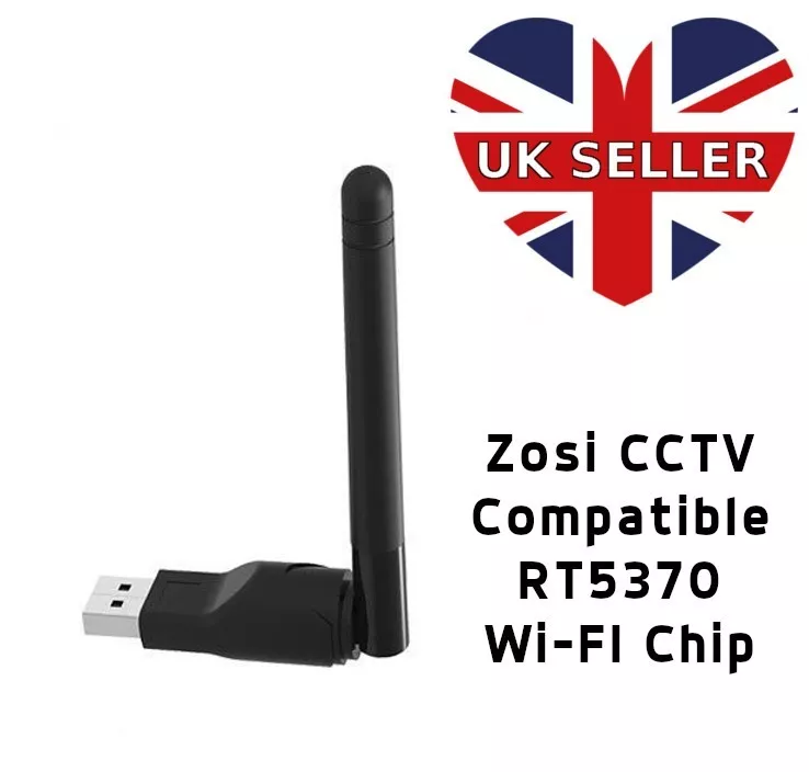 Zosi CCTV USB WiFi Adapter Wireless Dongle for Zosi CCTV systems UK Stock