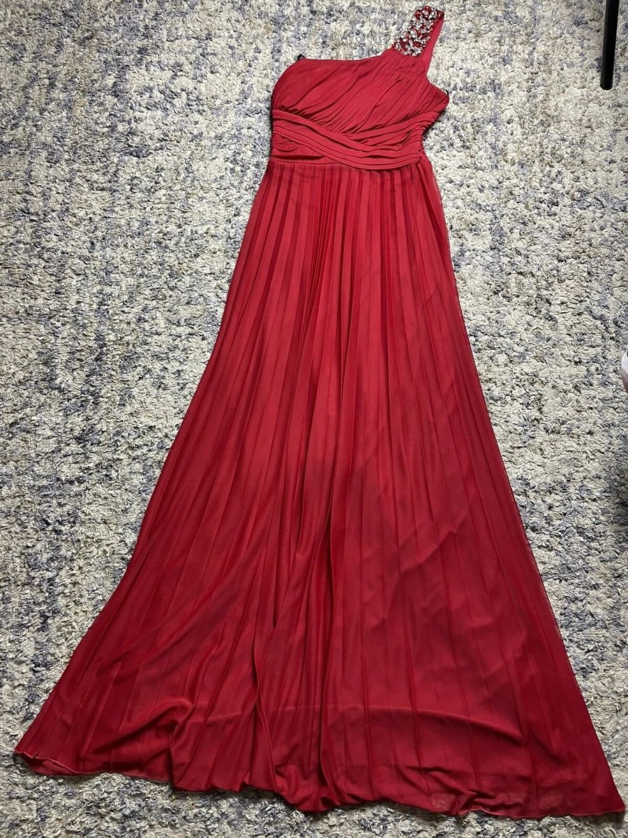 City Triangles One Shoulder Prom Dress Special Event Gown Size 5