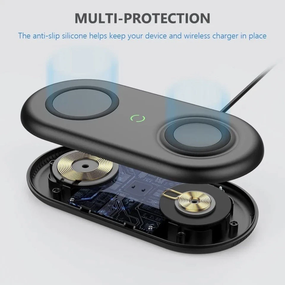 MagSafe Wireless Charger Magnetic Fast Charging Pad For iPhone 14 13 12 Pro Max - Image 2 of 4