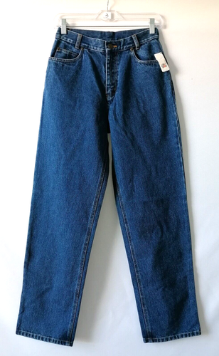 NWT Talbots Girls Denim Blue High Rise Baggy Style Straight Jeans Size 16 - 第 1/6 張圖片