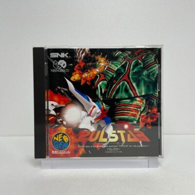 PULSTAR Neo Geo CD ROM horizontal scroll shooting game Software