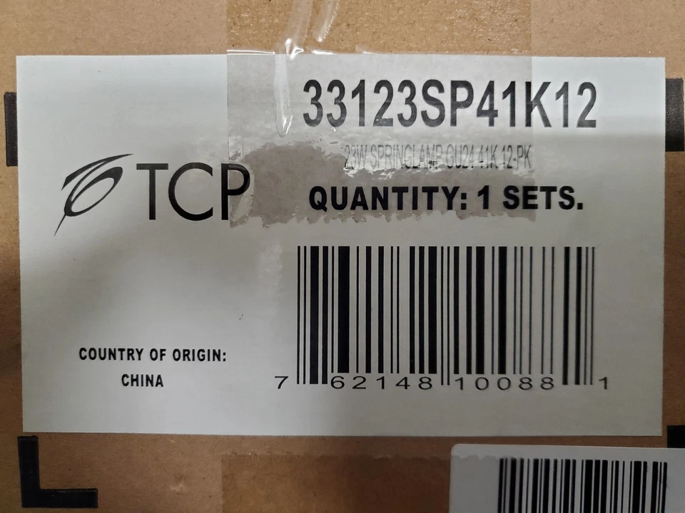 Lot(12) TCP 33123SP41K 23W GU24 4100K Spiral Twist Lock Base CFL Light Bulb 100w - Image 4 of 4