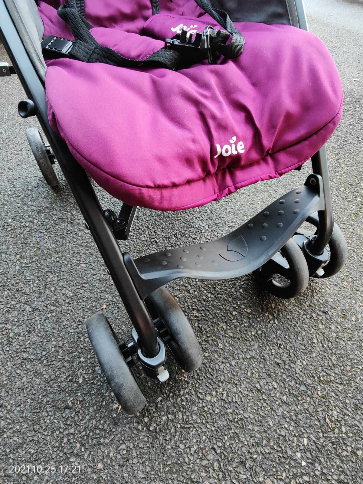 joie stroller pink