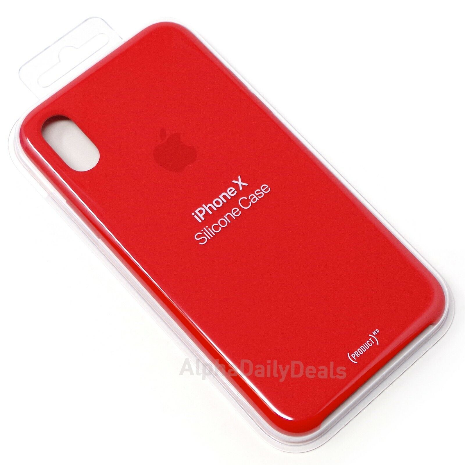 Wiskunde Adelaide Industrialiseren Apple iPhone X Silicone Case - Red for sale online | eBay