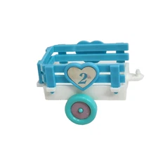 VINTAGE 1989 TYCO QUINTS WAGON FOR 5 REPLACEMENT # 10892 BLUE CART 2