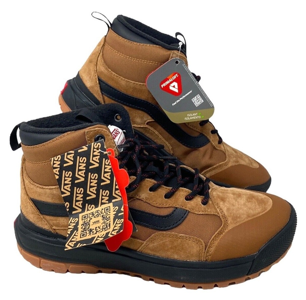 VANS UltraRange EXO Hi MTE-1 Shoes Women's Size Nubuck Brown Boots