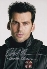 ODED FEHR signed Autogramm 20x30cm RESIDENT EVIL in Person autograph COA
