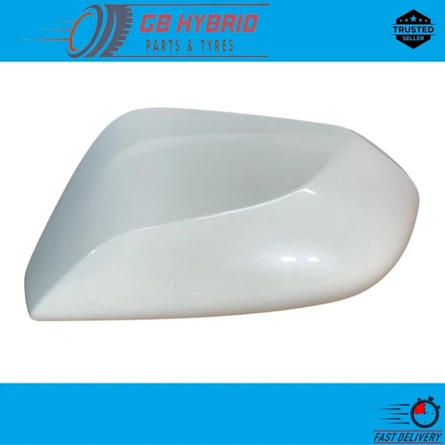 Toyota Prius 1.8L MK4 2016 ~ 2022 Wing Mirror Cover White 070 Passenger Side LH