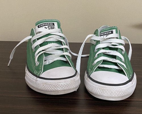 Converse Classic Kid\u0026#039;s Youth Low Top GREEN Size 2 TWO EUC Journeys  Kids Juniors | eBay