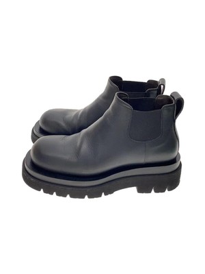 BOTTEGA VENETA Side Gore Boots / 38 / BLK / Leder / Stollenstiefel