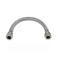 15mm x 15mm flexible compression connector tap/pipe different lengths available 