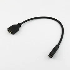 Mini DP Female To DP Display Port Female Converter Adapter Cable for Apple MC PC
