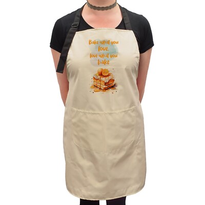 Bake What you Love, Love What You Bake Design Steinschürze