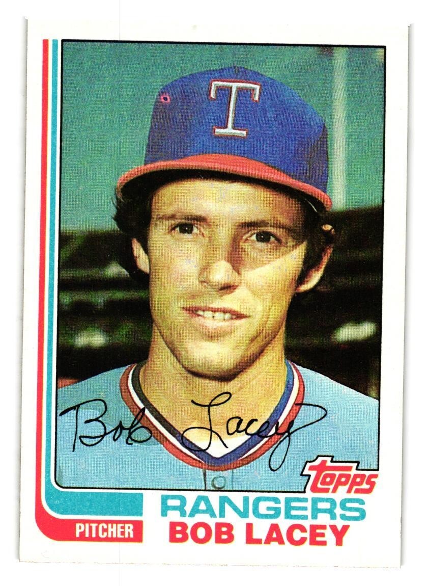 1982 Topps - #103 Bob Lacey