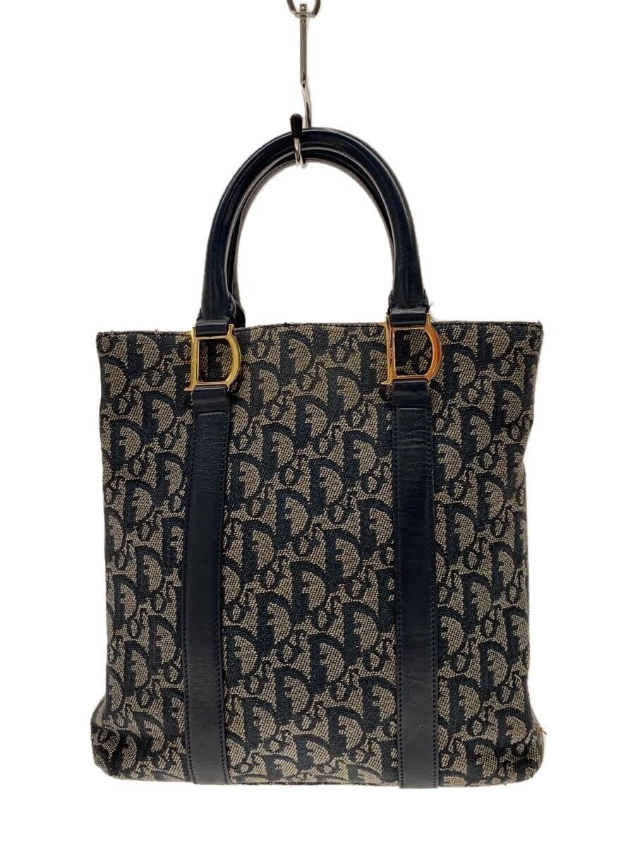 Sac à main Christian Dior trotteur marine occasion