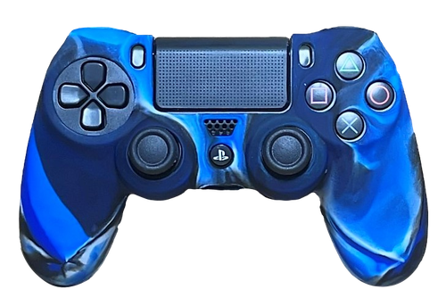 Silicone Cover For PS4 Controller Case Skin Cool Designs Extra Grip Customised - Picture 121 of 135