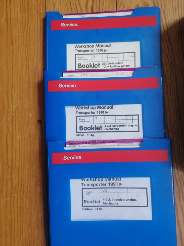 VW T4 Schaltplan 95-99 + 7 Englisch Reparaturanleitung Werkstatthandbuch Repair - Bild 2 von 4