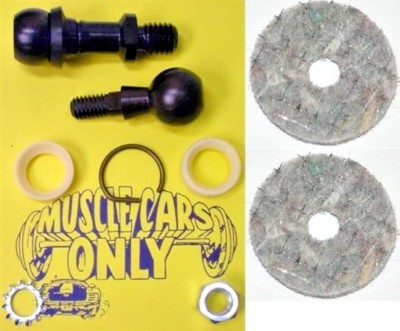 64-72 Chevelle Camaro Nova 4 Speed Stick Shift Cross Shaft Z Bar Mounting Set 