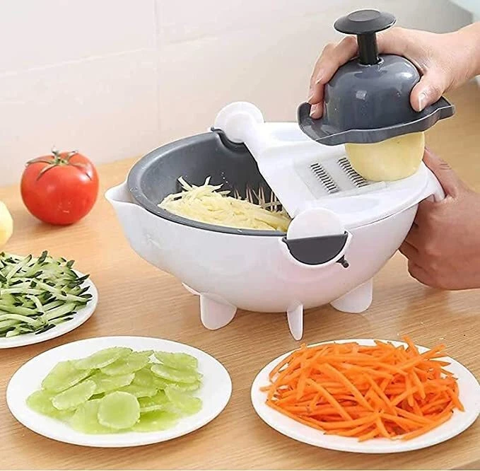 Vegetable Slicer Cutter,Vegetable Cutter,Crusher,Portable Slicer, Chopper