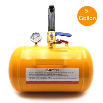 Bead Blaster PRUNkuar 5 Gallon Air Tire , 145PSI Blaster Tool Seating Inflator W 846534 - Foto 8