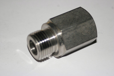 3/8 Male ISO/BSP X 3/8 FNPT Steel Adapter Fitting Cajon Swaglok S-6-A-6RP