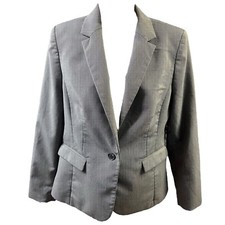 Worthington Blazer Suit Jacket One Button Closure Lined Workingcore Women 10
