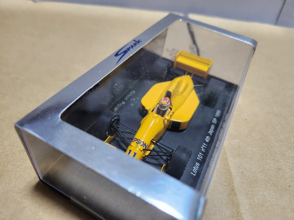 SPARK S1781 LOTUS 101 #11 4º GP de Japón 1989 Nelson Piquet 1/43 Foto 3 de 4